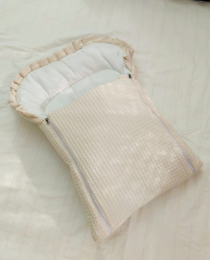 Waffles - Carry Nest | Cotton + Jute | Zipper