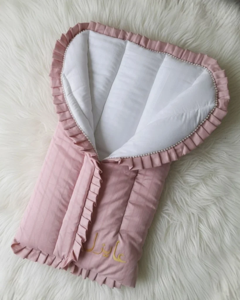 Blush Pearl - Carry Nest | Cotton + Satin