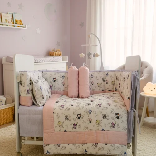 New Arrivals Soft Paws - Cot Bedding Set | Cotton | 6 pieces
