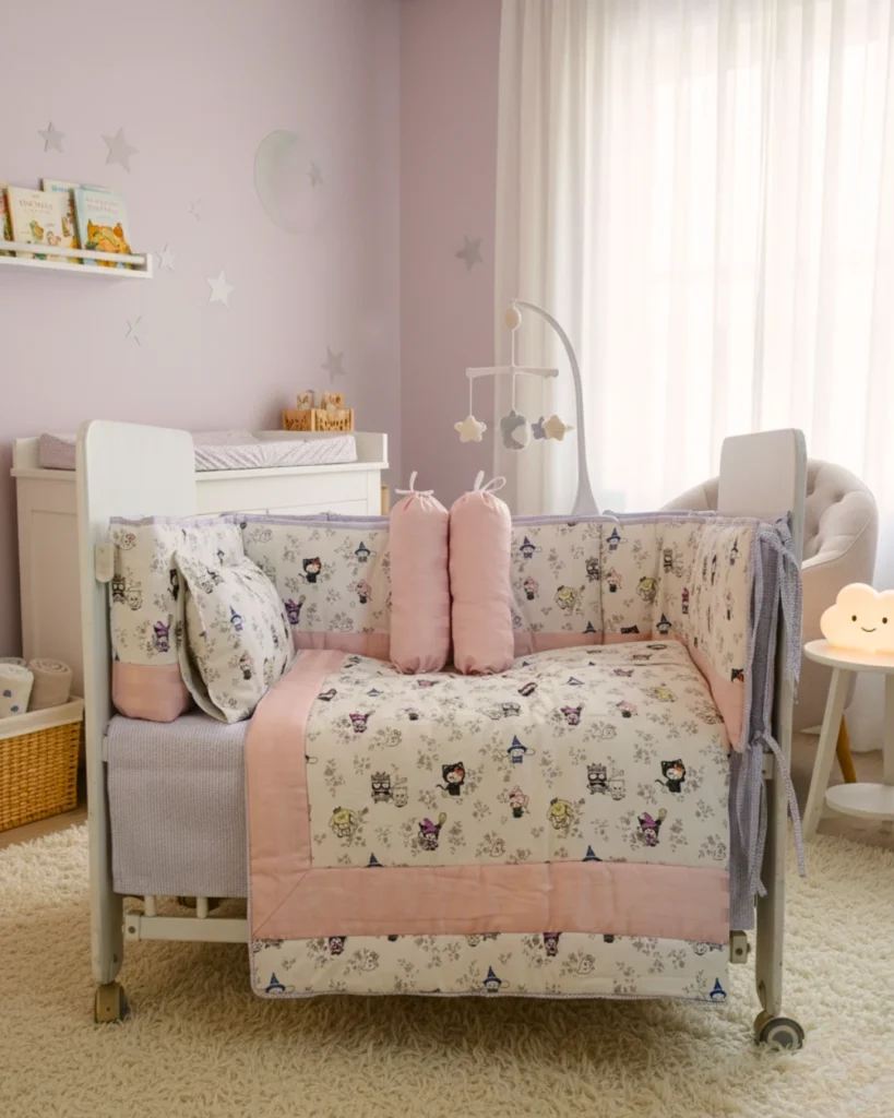 Soft Paws - Cot Bedding Set | Cotton | 6 pieces