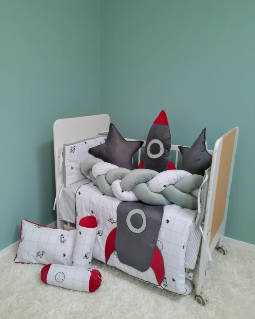 Starship Slumber - Cot Set | Cotton | 11 pieces