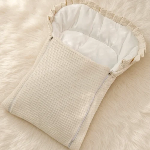 Untitled design (94) Waffles - Carry Nest | Cotton + Jute | Zipper