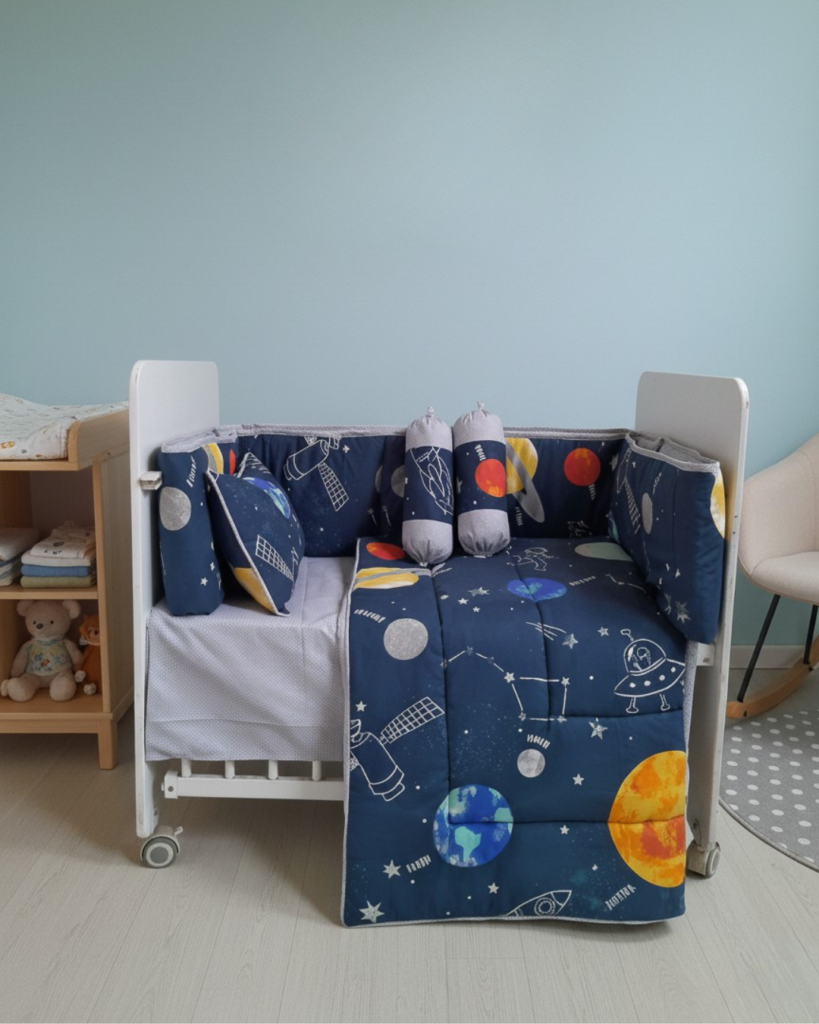 Cosmic Dreams - Cot Set | Cotton | 6 pieces