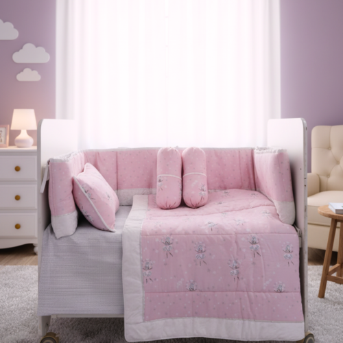 Ballerina Haven - Cot Bedding Set | Cotton | 6 pieces