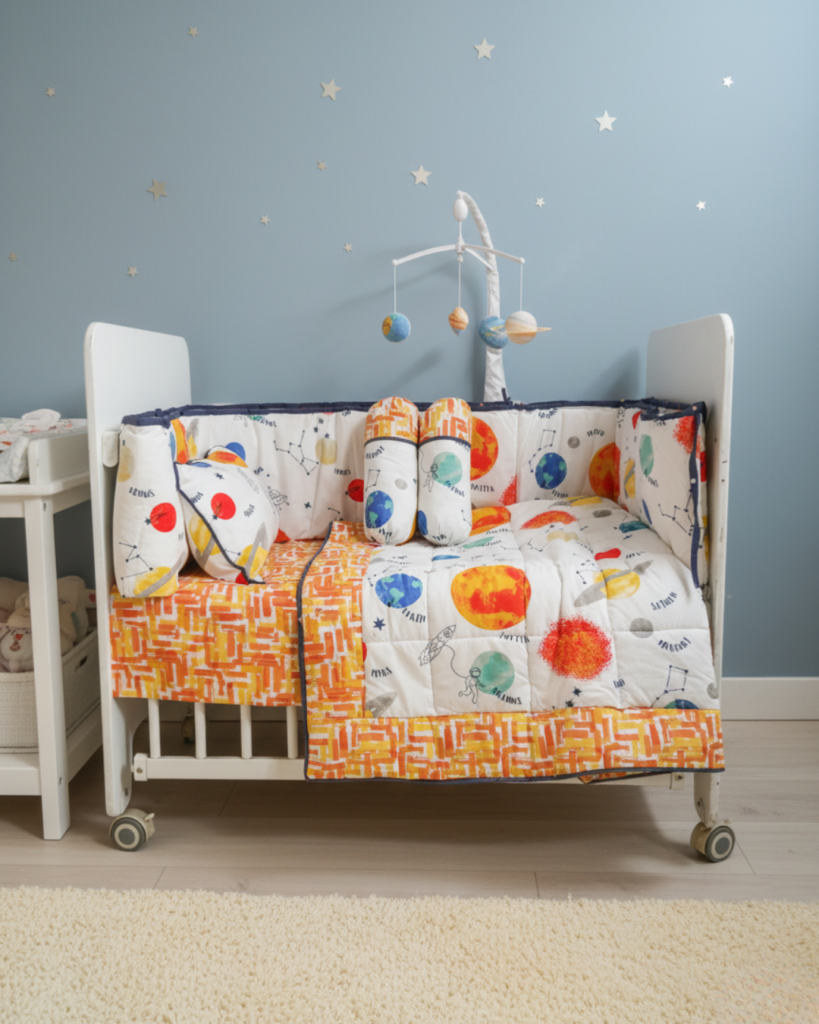 Little Voyager - Cot Bedding Set | Cotton | 6 pieces