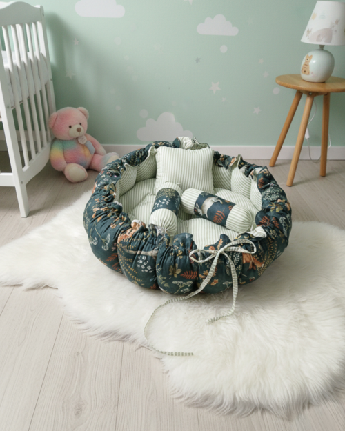 Botanical Bliss - Baby Snuggle Bed