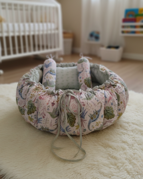 Dino Dreams - Baby Snuggle Bed