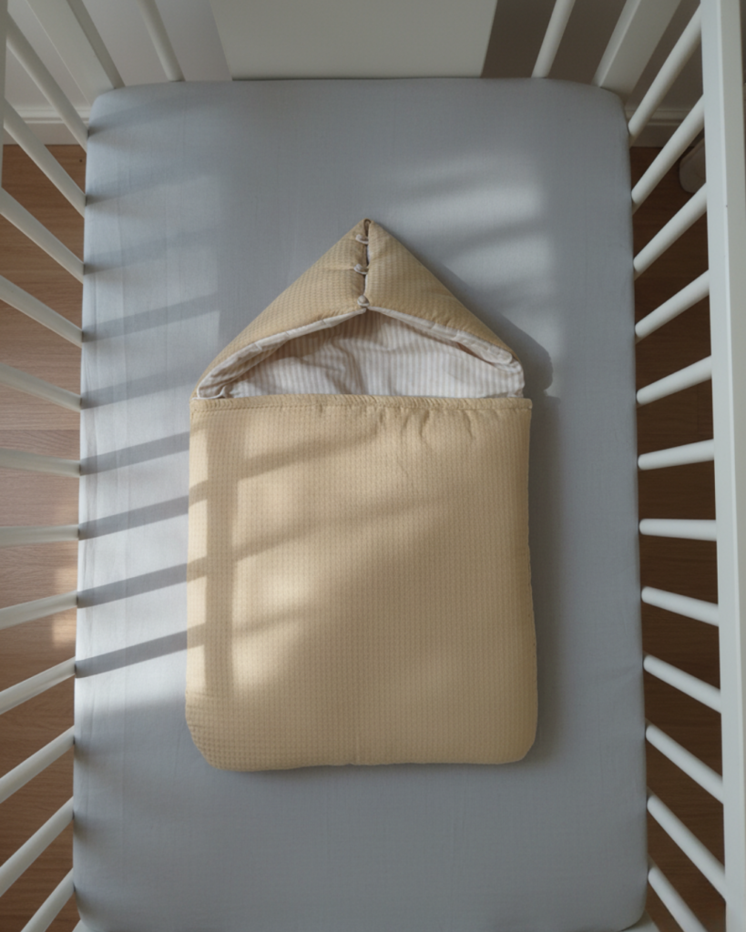 Waffles - Carry Nest | Cotton + Jute | Side Zipper