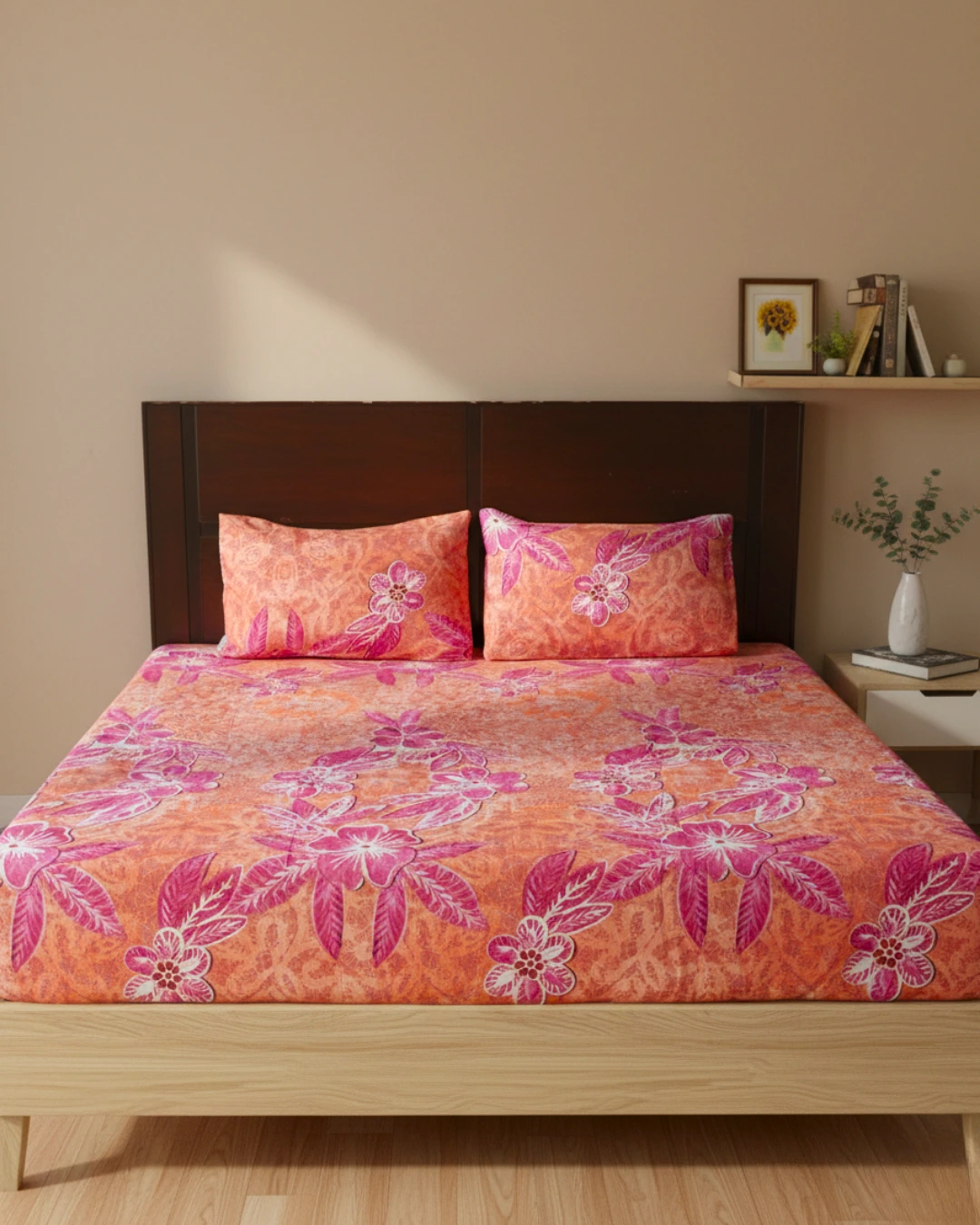 Cotton Satin Bedsheet