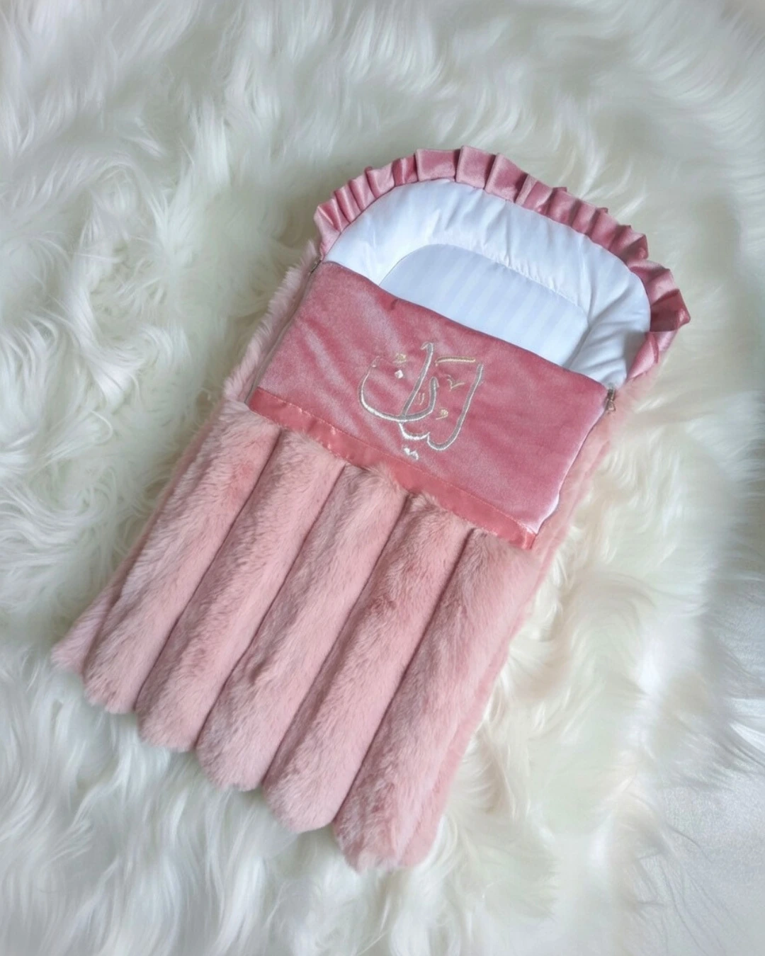 Pink Plush - Carrying Nest