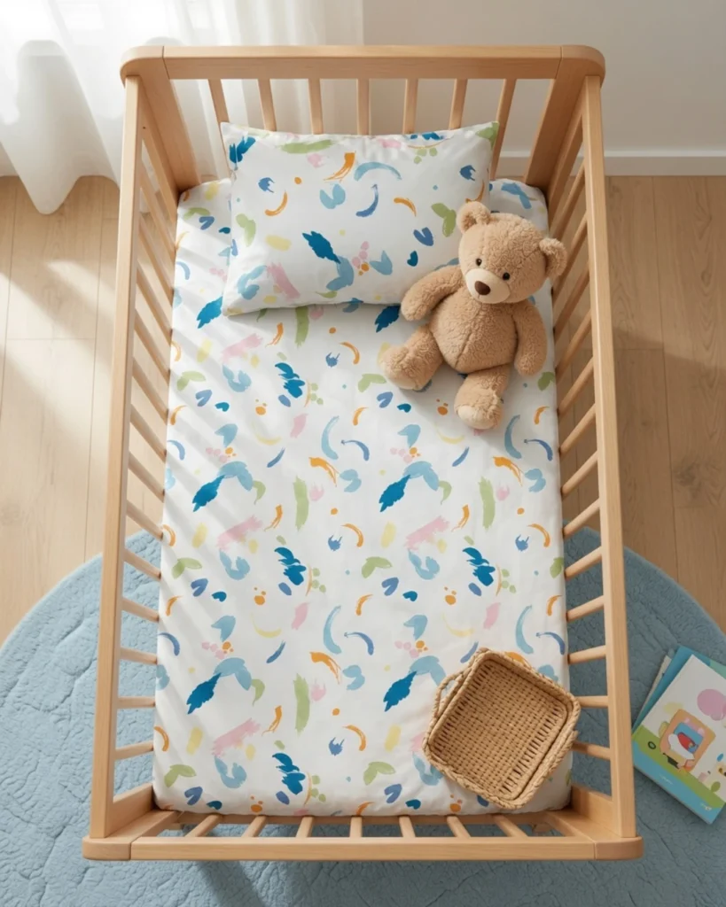 Brush Pop - Crib Bedsheet Set