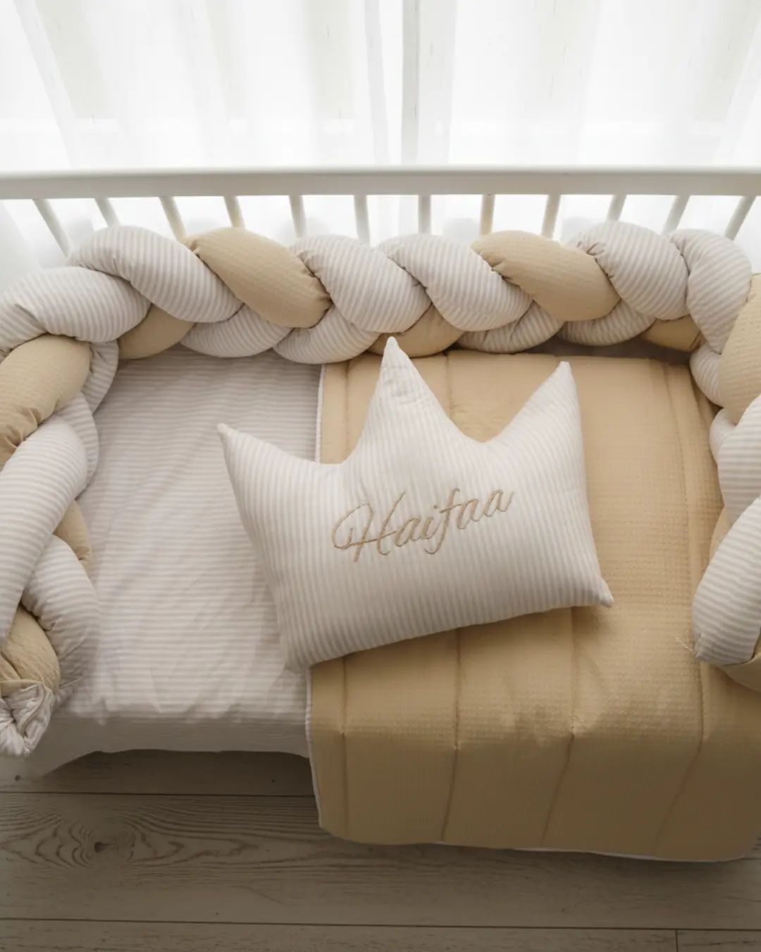 Name on Crown Pillow