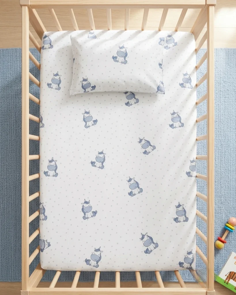 Baby Unicorn - Crib Bedsheet Set