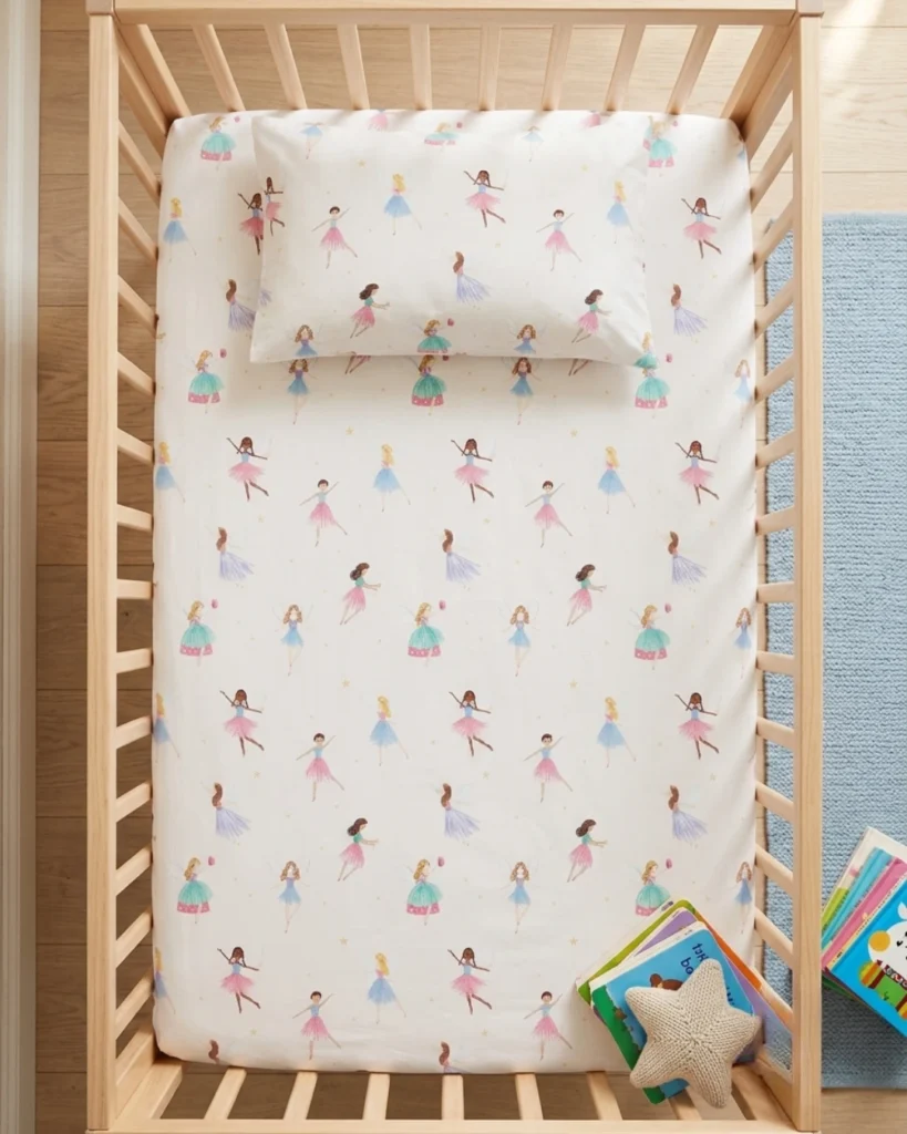 Fairy Dance - Crib Bedsheet Set