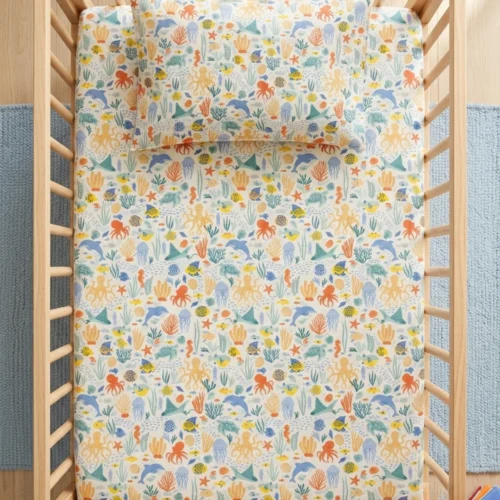 Ocean Friends - Crib Bedsheet Set